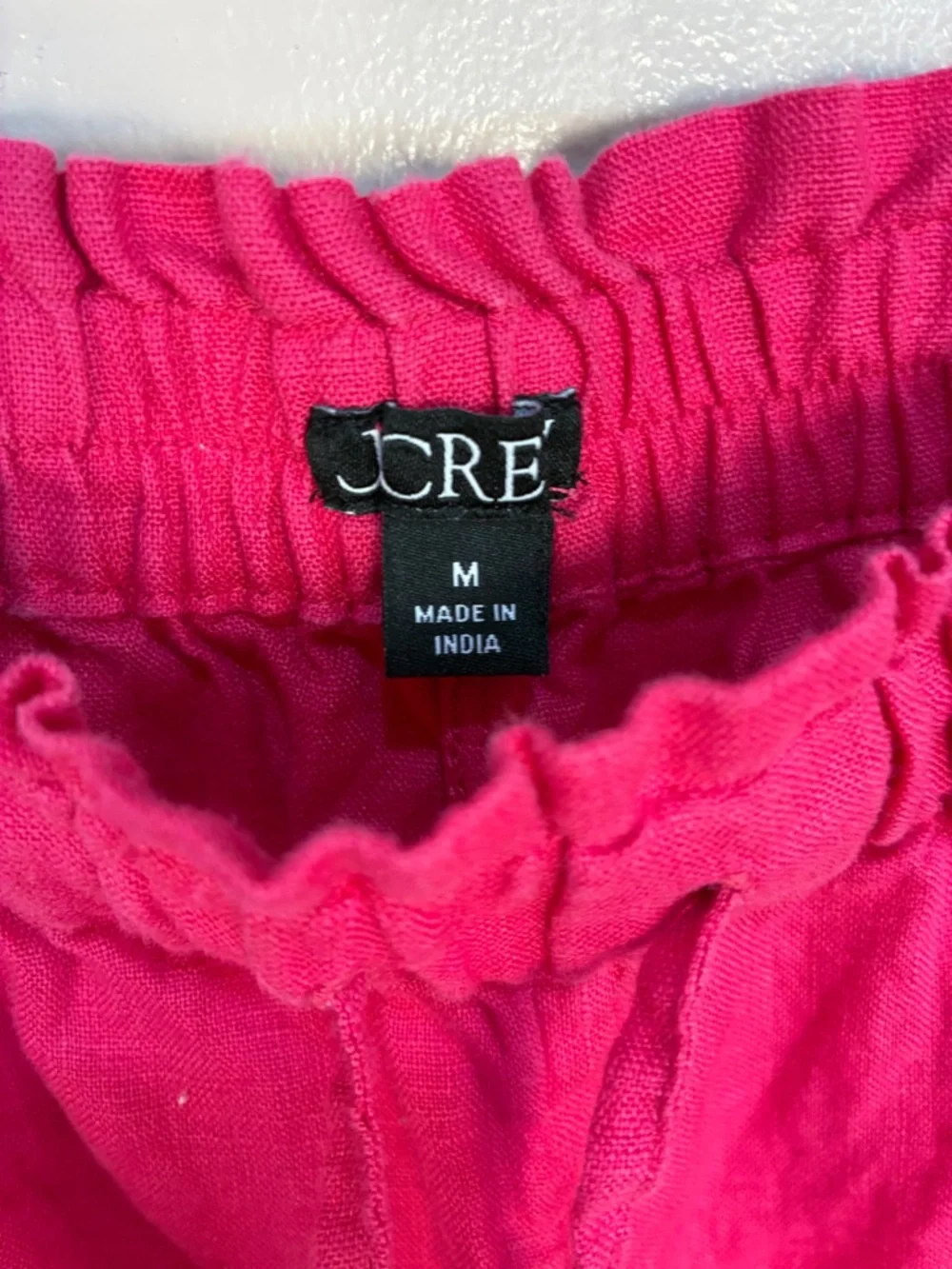 J.Crew 100% Linen Wide Leg Pull On Pants - Picture 9 of 11